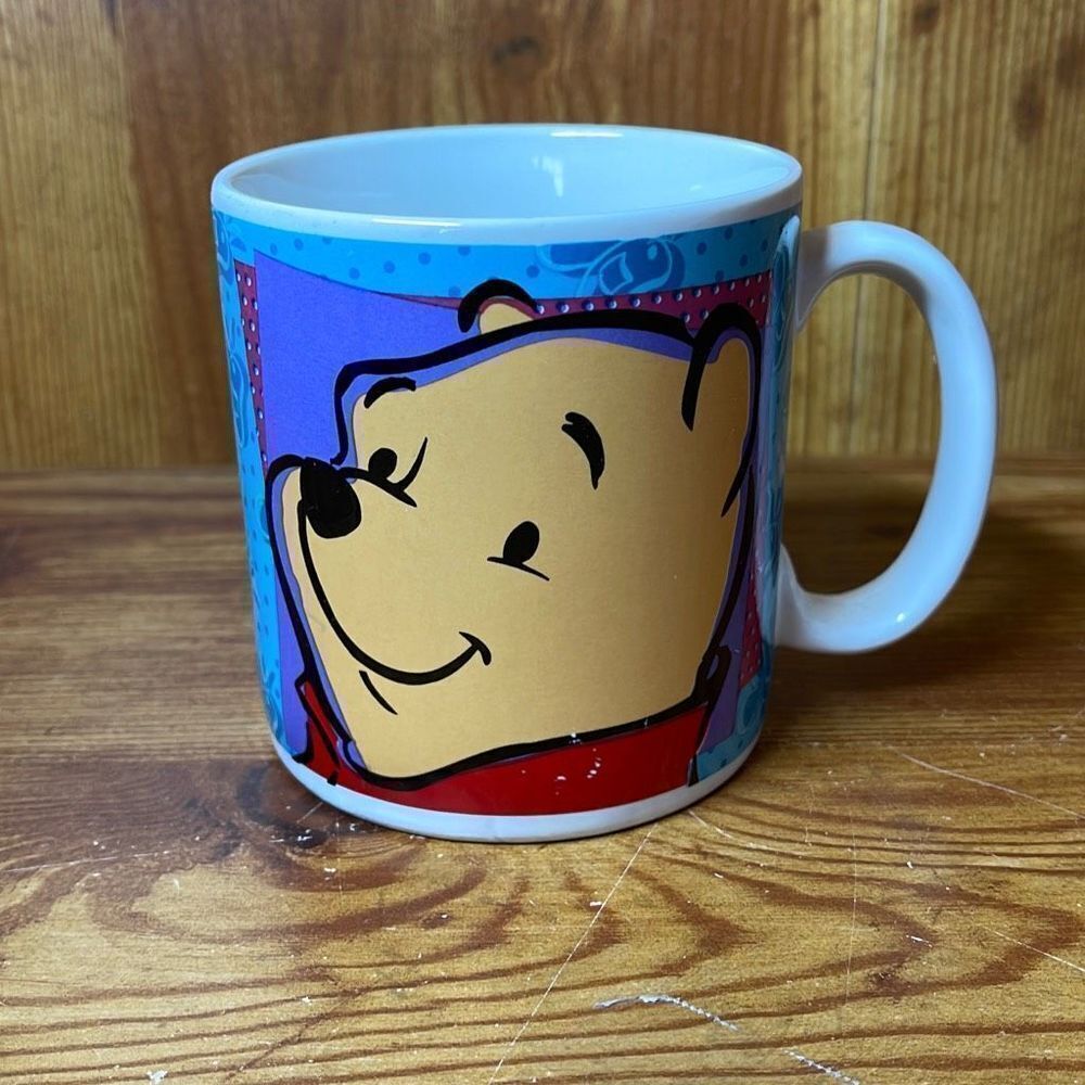 Vintage 1997 Disney Winnie the Pooh and Friends‎ Coffee Mug 12 oz. Ceramic